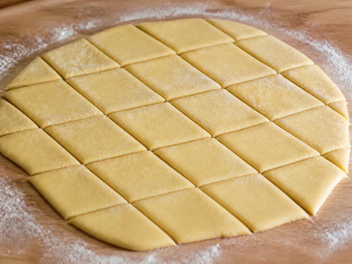 Preparação de Filhoses Fritas ou Malassadas durante a confeção