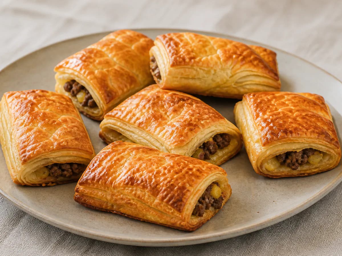 Folhadinhos de Farinheira com Maçã
