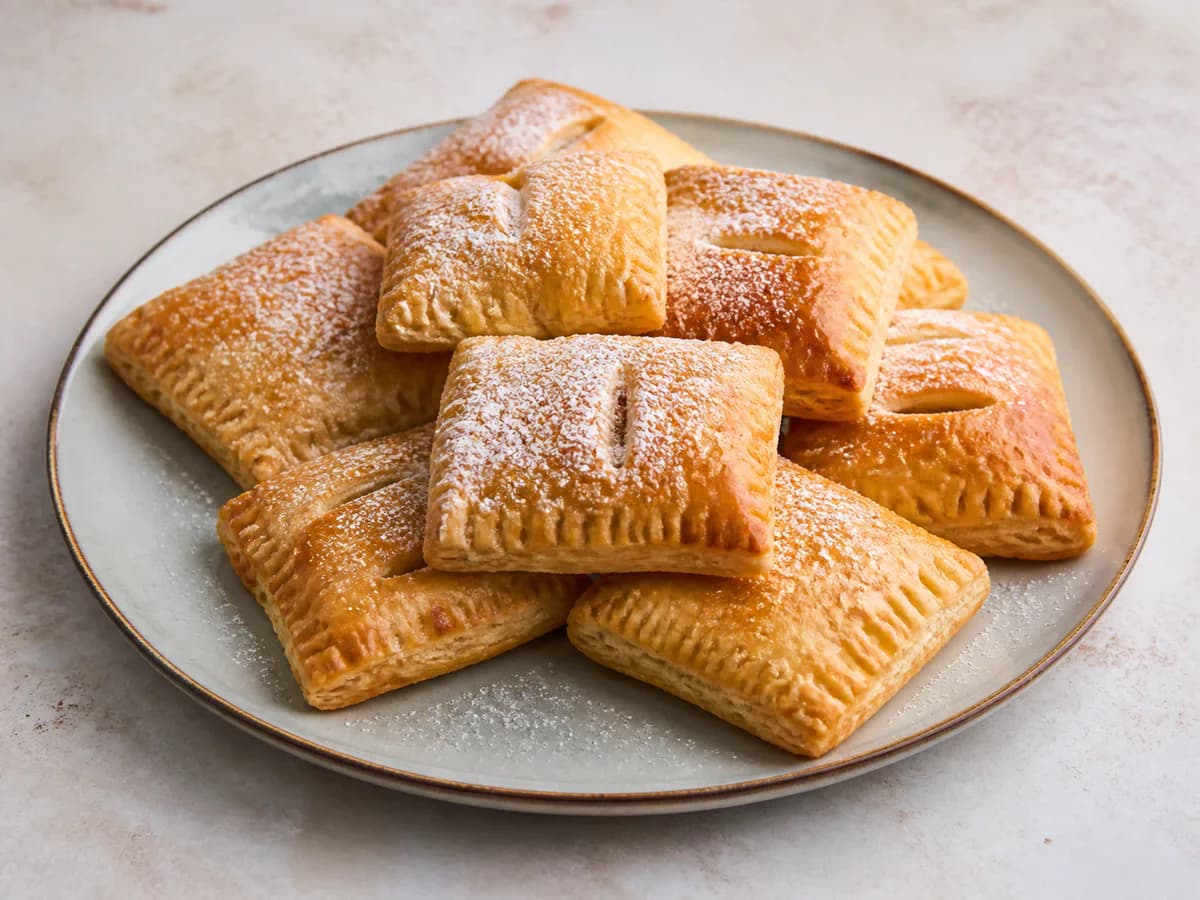 Folhadinhos de Maçã com Canela