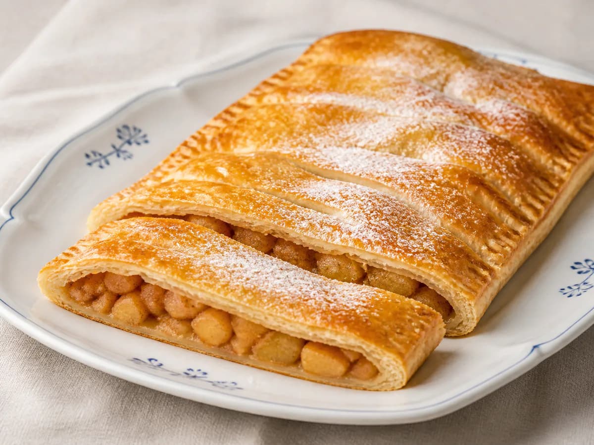 Folhado de Maçã Rápido