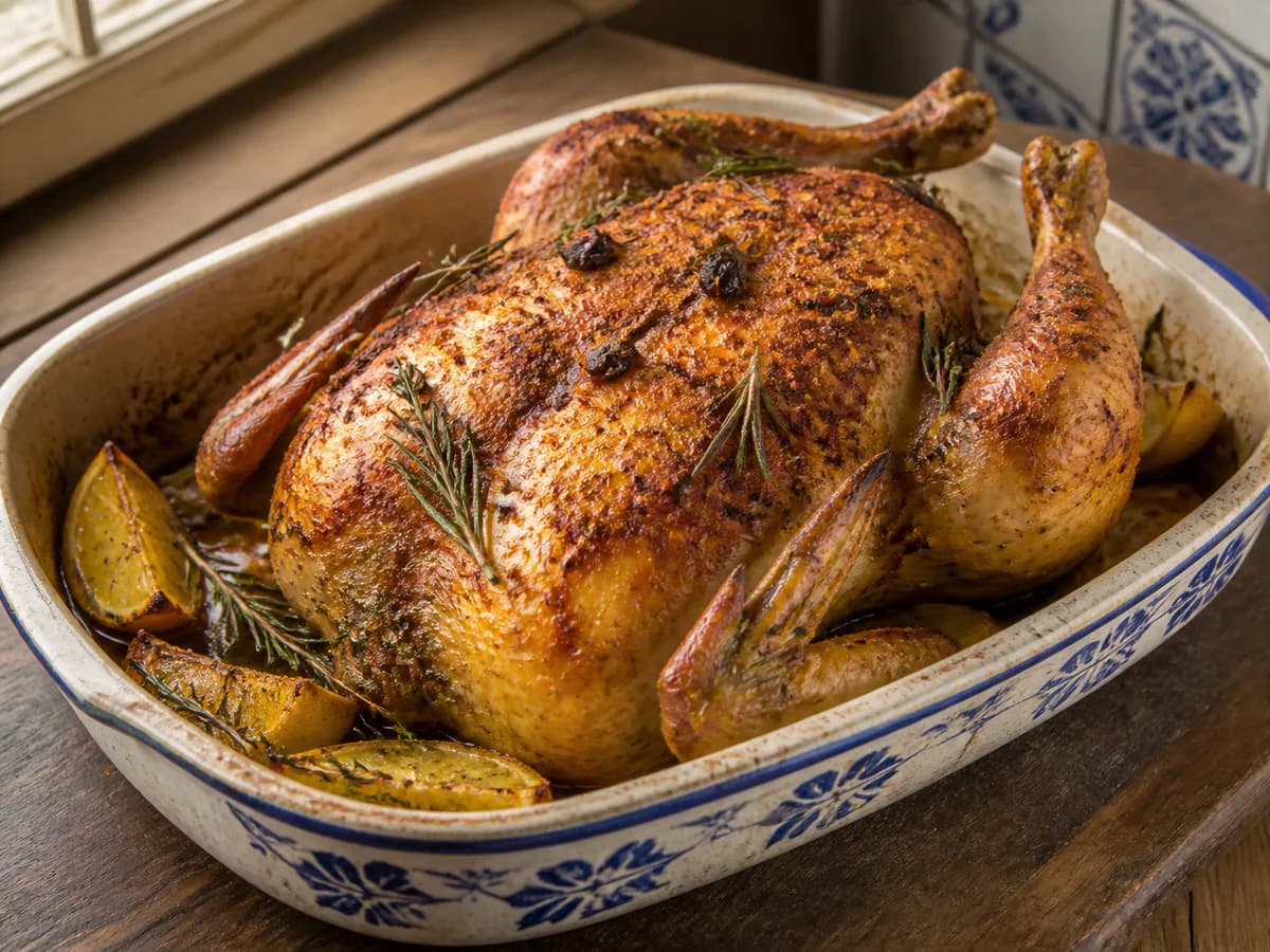 Frango Aromático que Fica Delicioso