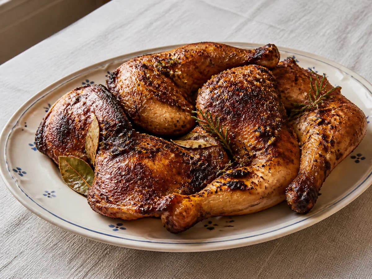 Frango Assado no Churrasco