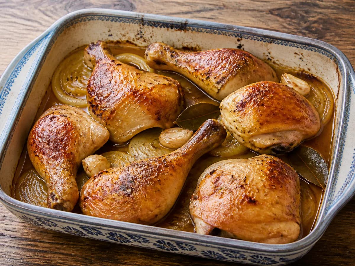 Frango com Cerveja no Forno