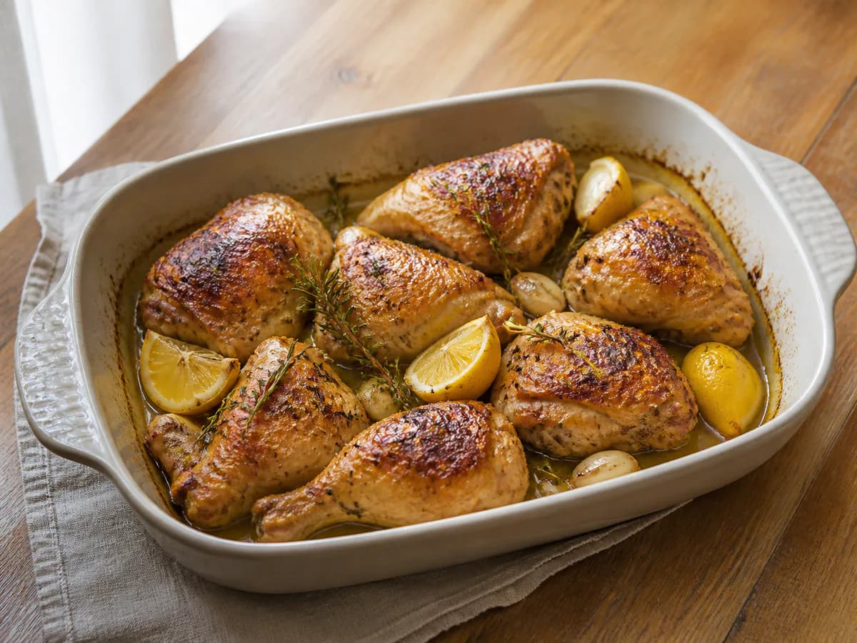 Frango com Limão em Conserva