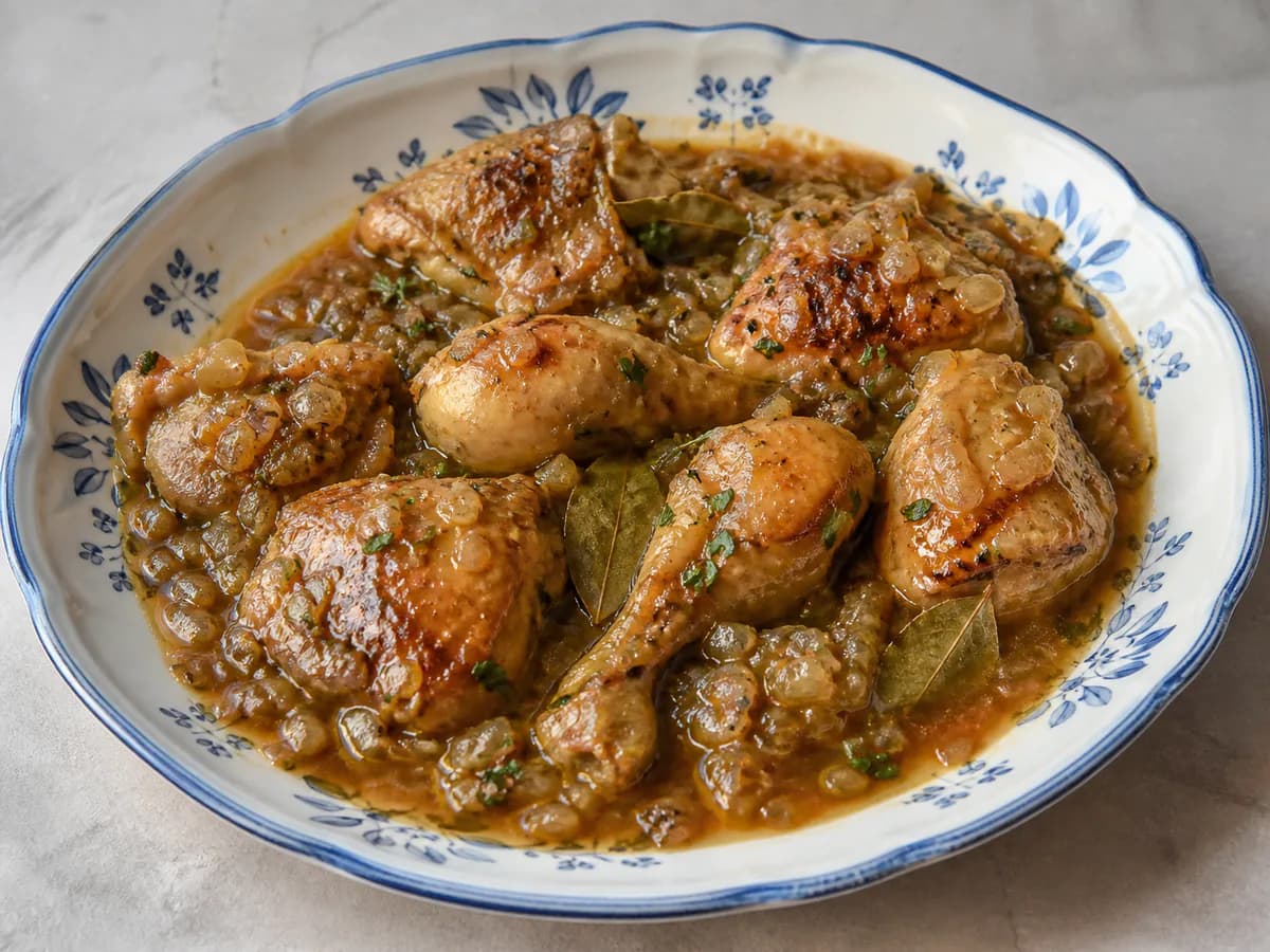 Frango Corado à Portuguesa com Molho de Cerveja