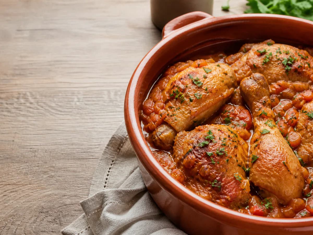 Galinha Guisada Fácil