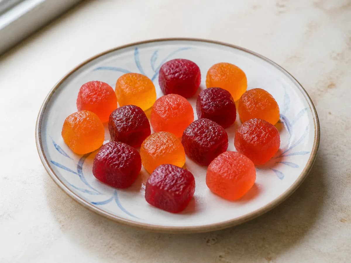 Gomas de Fruta Caseiras