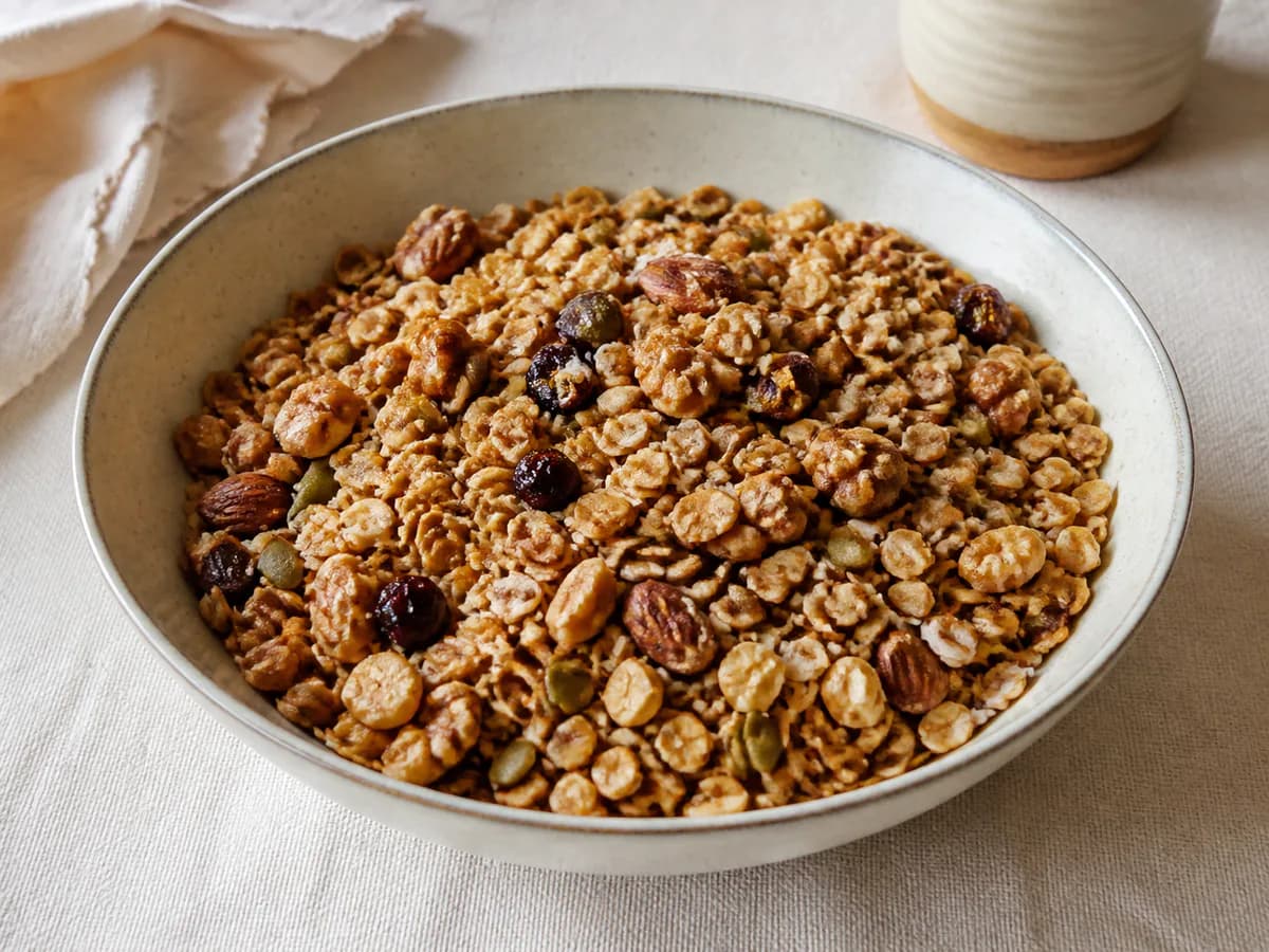 Granola Caseira Crocante e Saudável