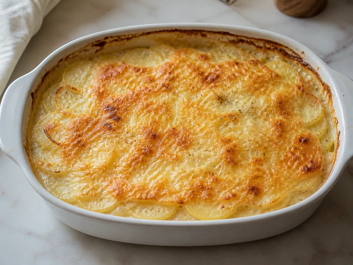 Gratinado de Batata à Portuguesa
