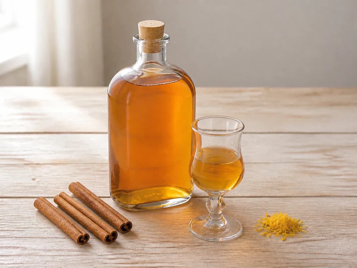 Licor de Canela Caseiro
