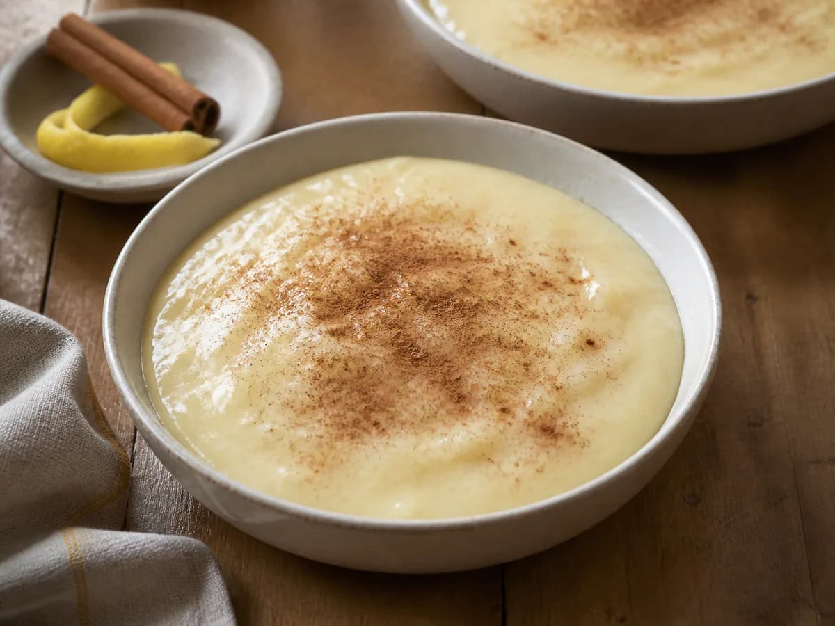Papas de Milho Cremosas (Mingau de Maizena)