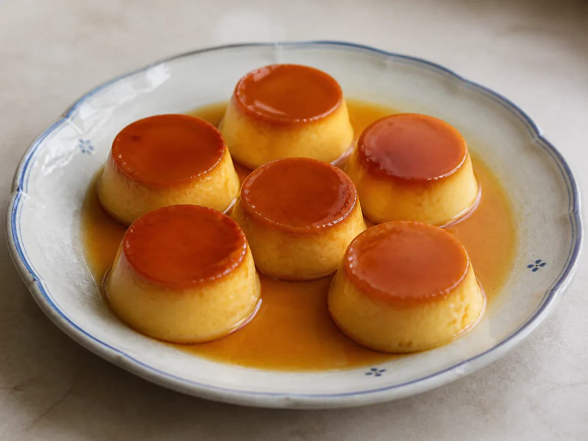 Mini Pudins de Caramelo