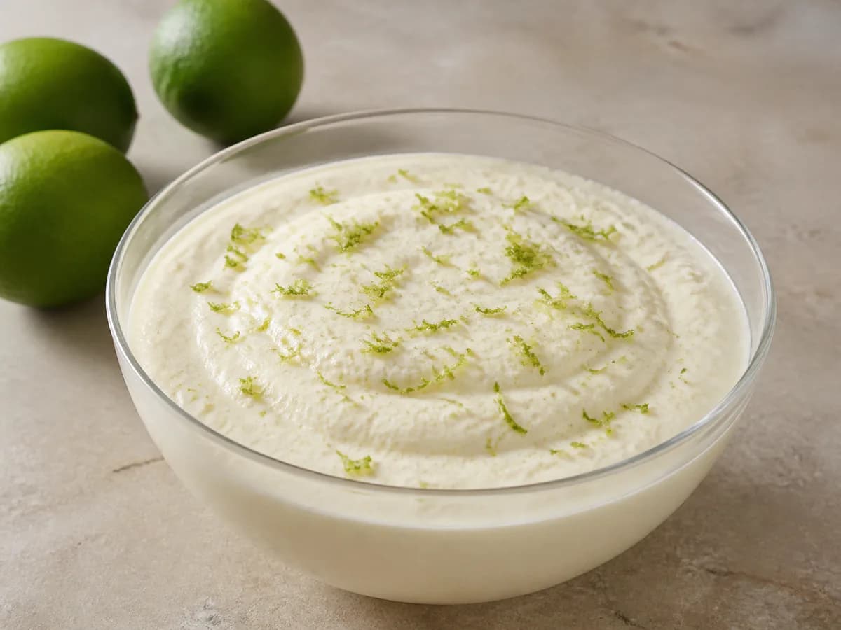 Mousse de Lima Cremosa
