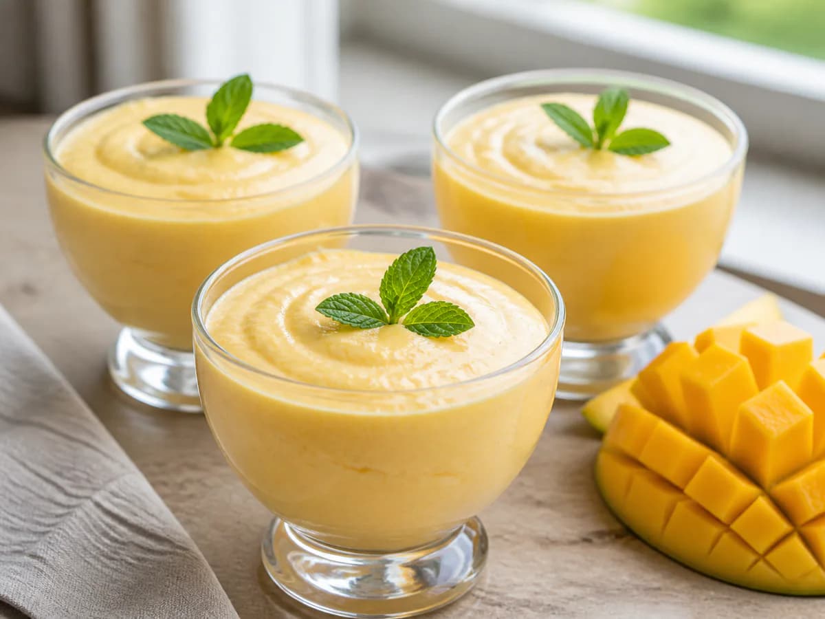 Mousse de Manga Cremosa