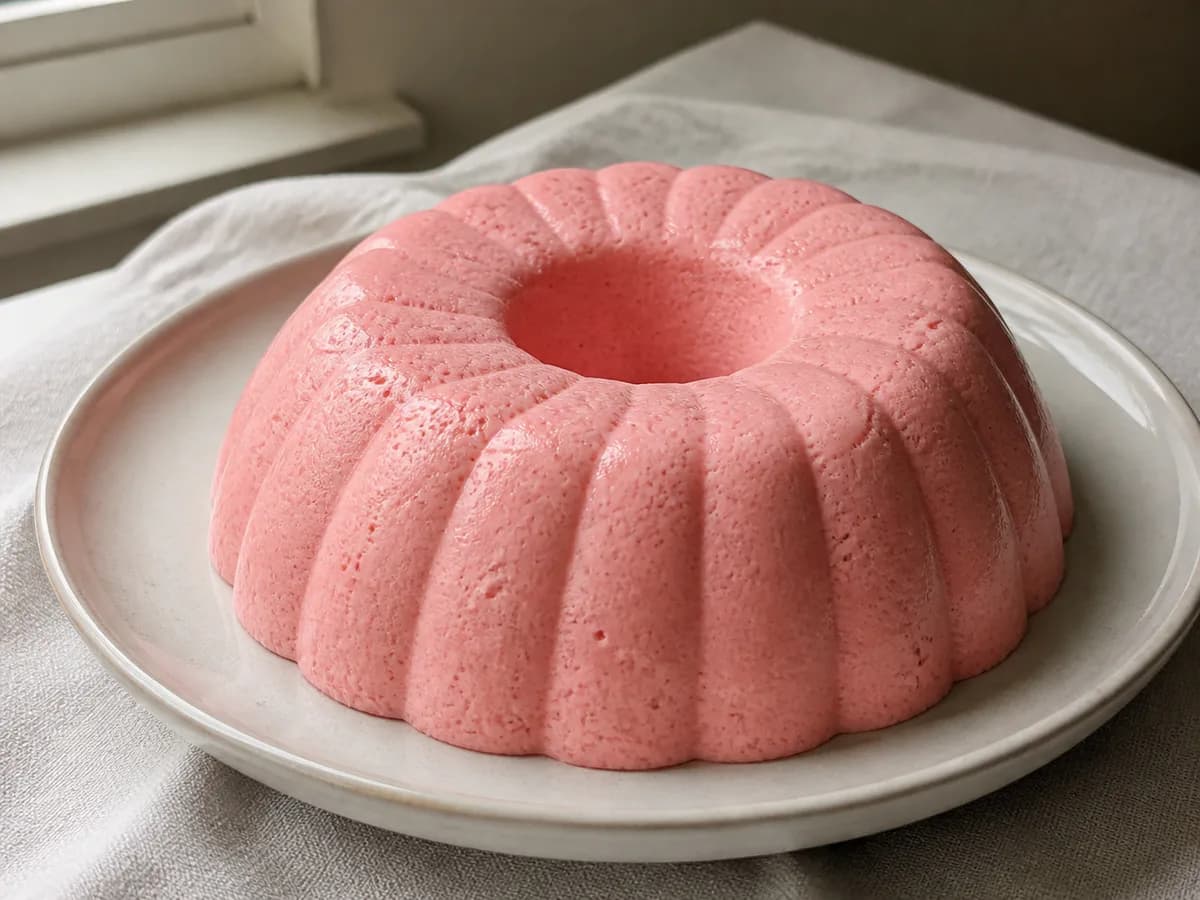 Mousse de Morango Enformada