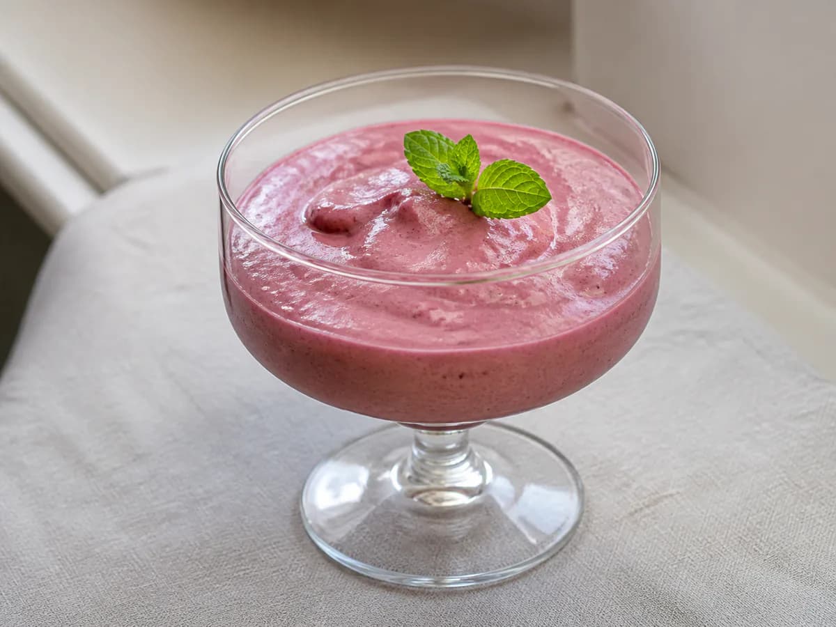 Mousse de Frutos Vermelhos