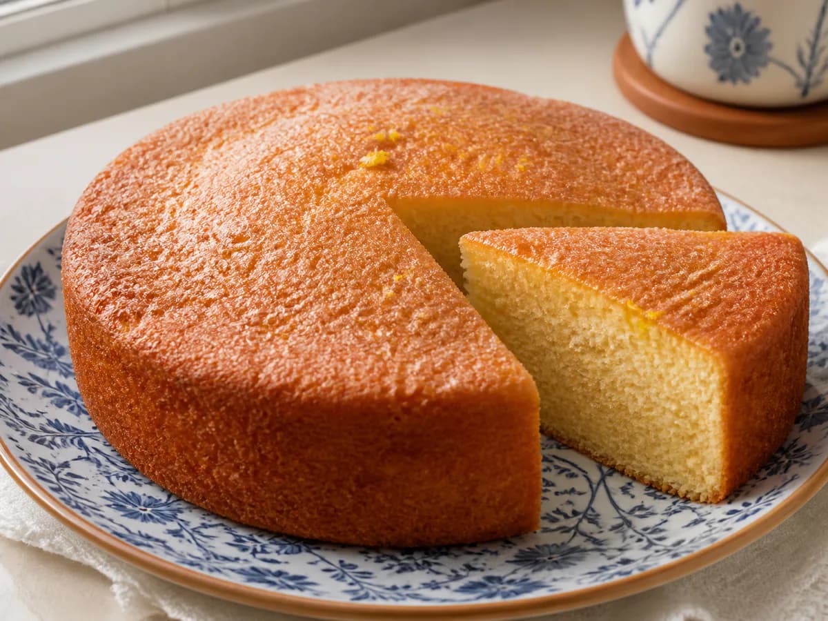 Bolo de Iogurte Medido pelo Copo
