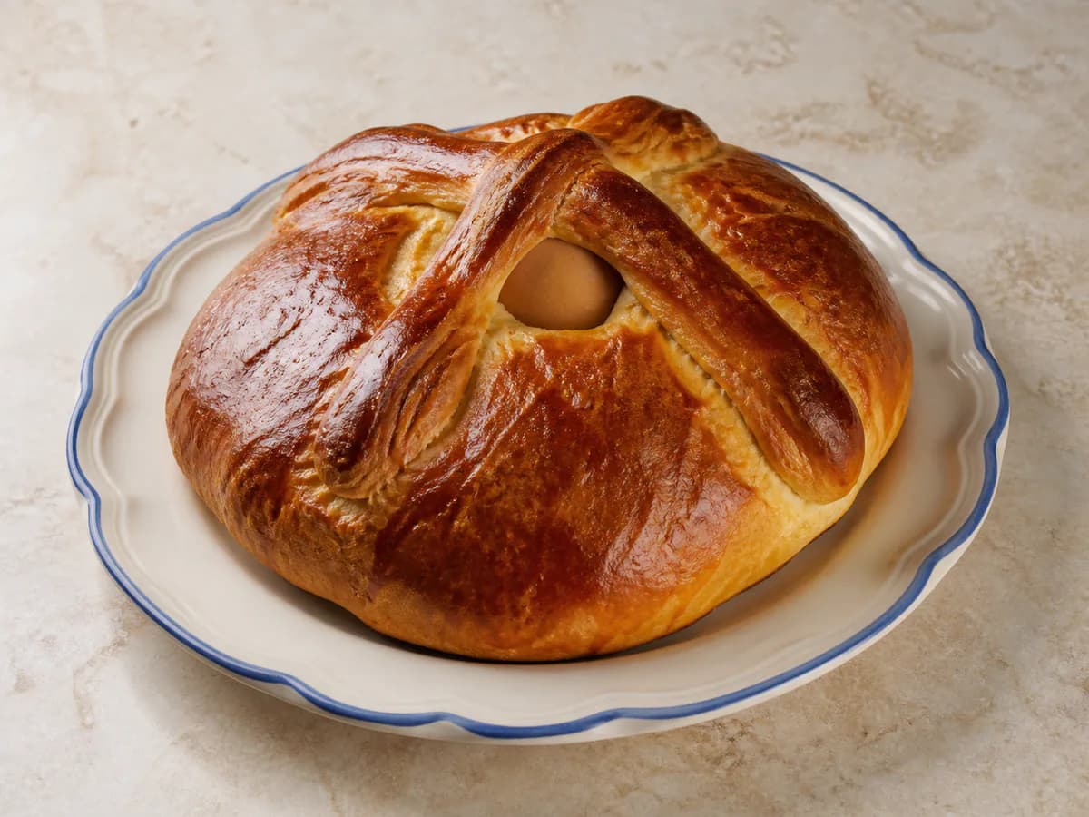 O Meu Folar de Páscoa (Folar de Massa\/Pão)