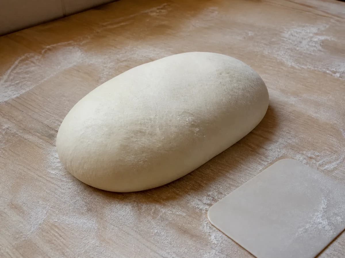 Preparação de Pão Caseiro à Moda Antiga durante a confeção