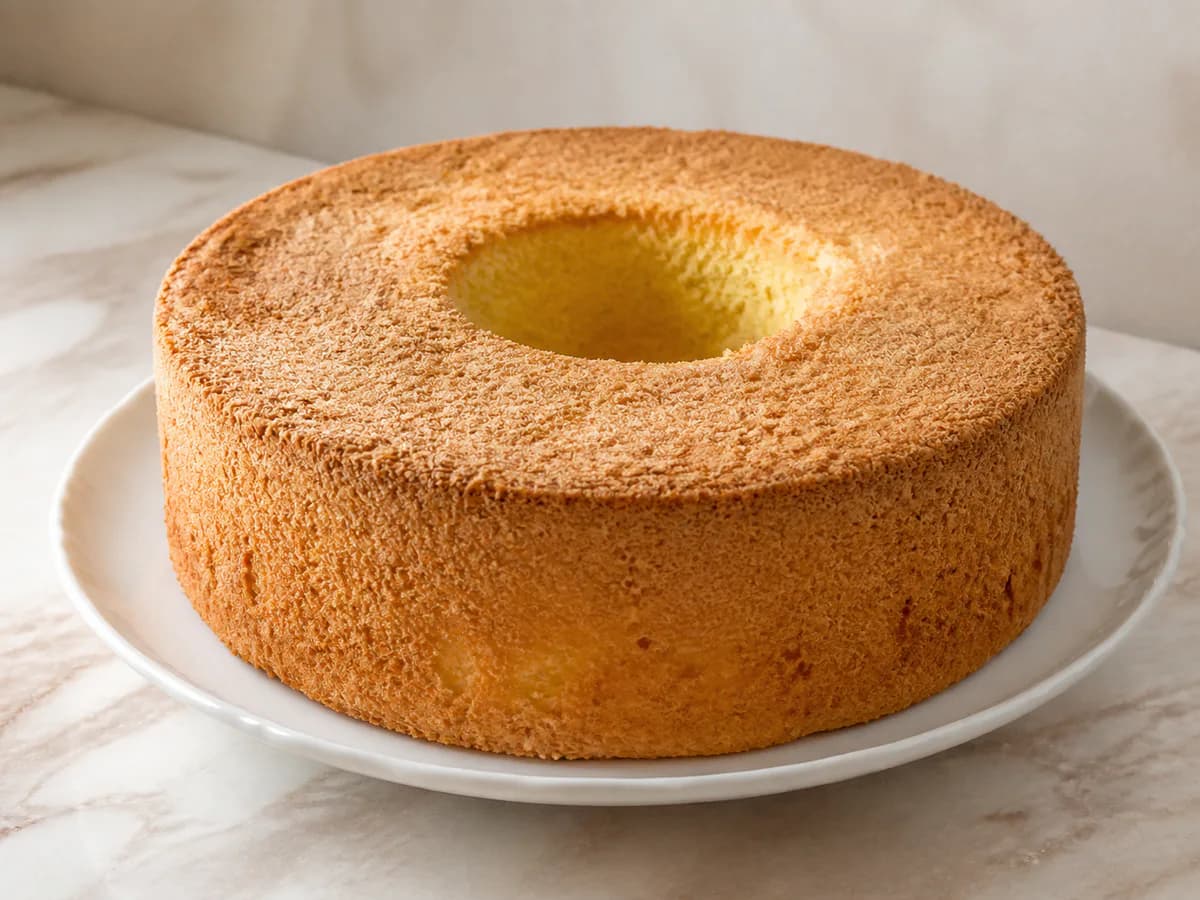 Pão de Ló Simples e Muito Fofo