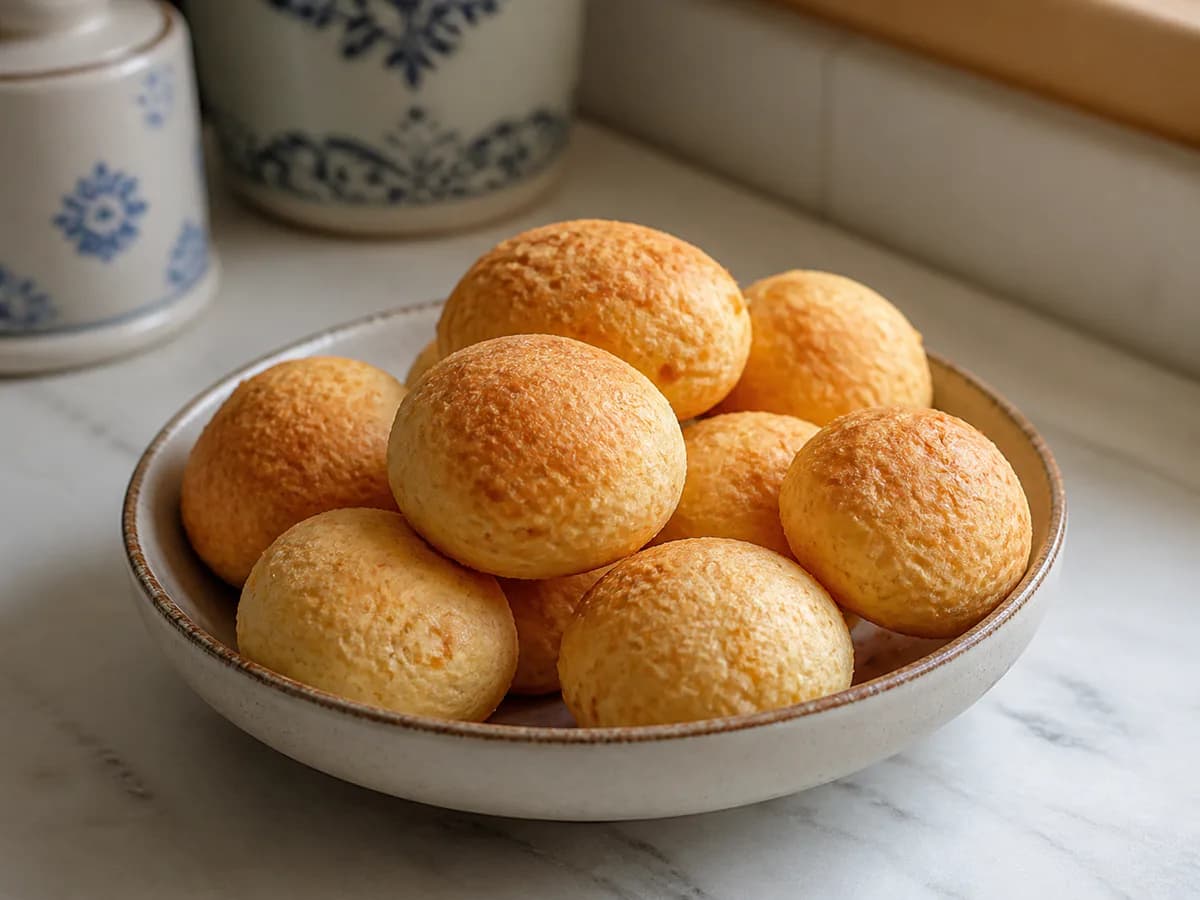 Pão de Queijo com Polvilho Azedo