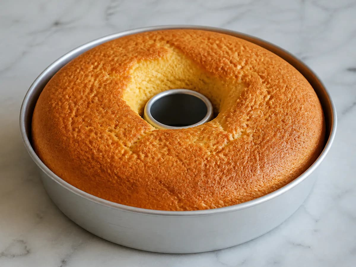 Pão de Ló Rápido em 5 Minutos