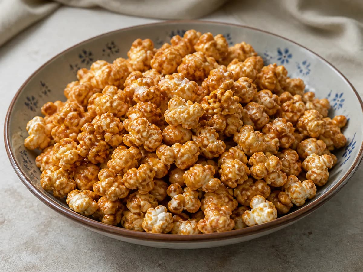 Pipocas de Caramelo