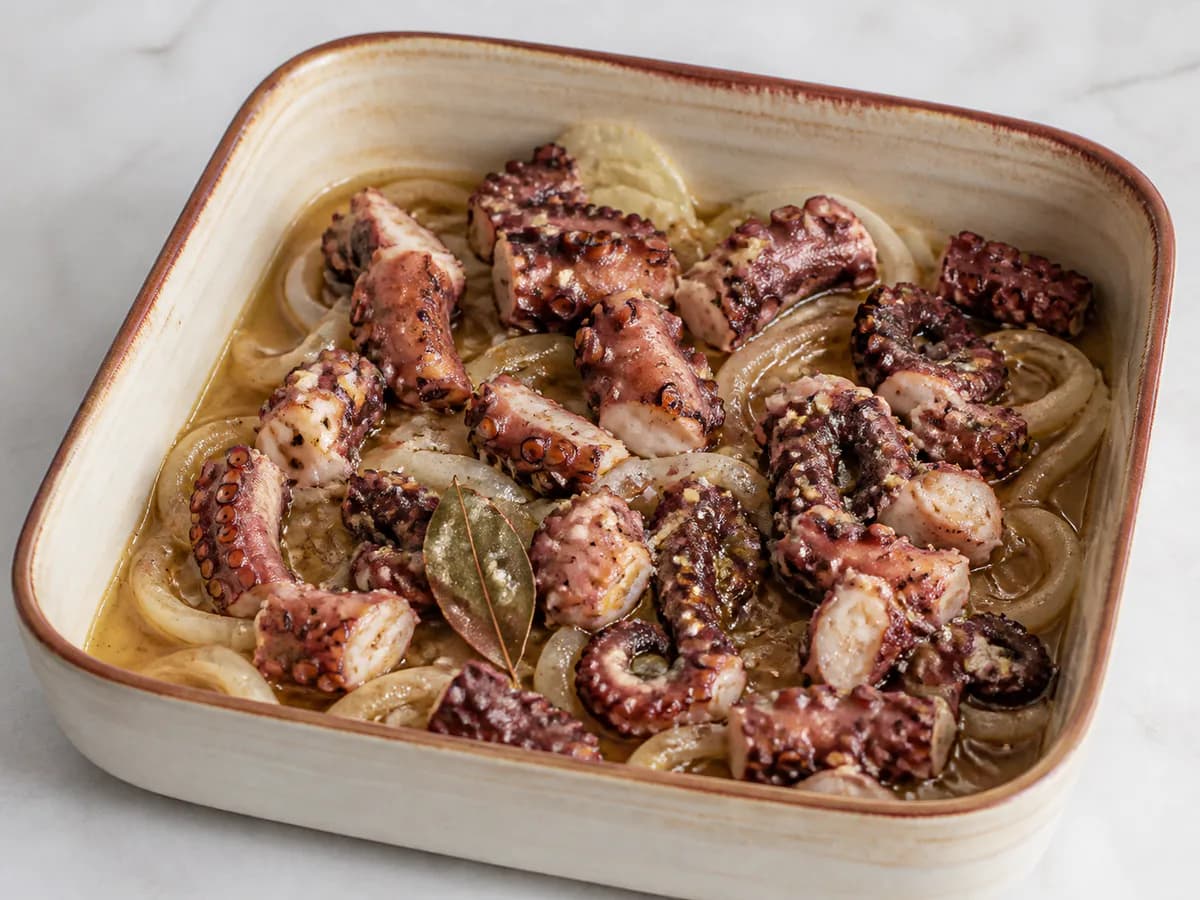 Polvo Delicioso No Forno