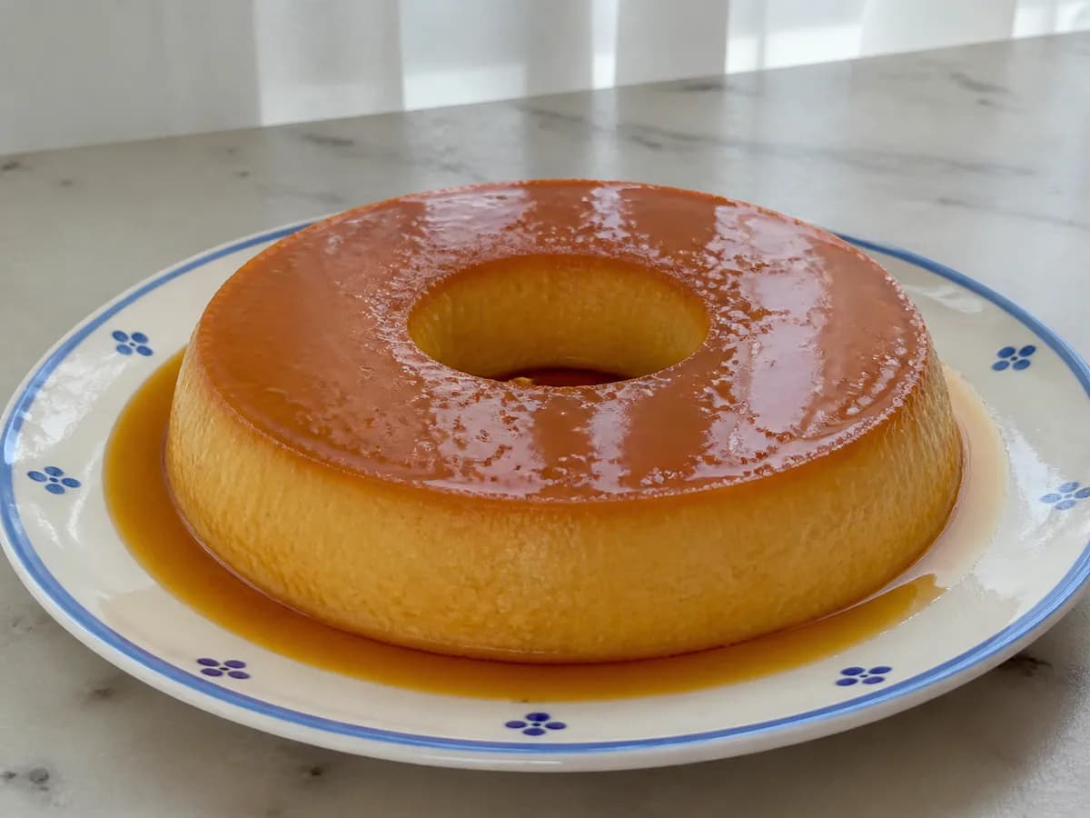 Pudim Cremoso de Leite Condensado Cozido Bommmmm