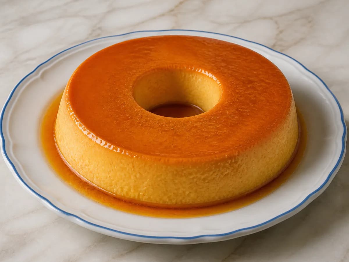 Pudim de Laranja na Panela
