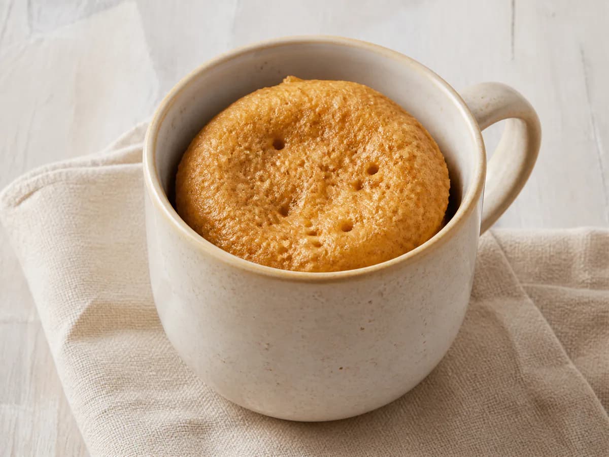 Pudim de Mel na Caneca (Micro-ondas)