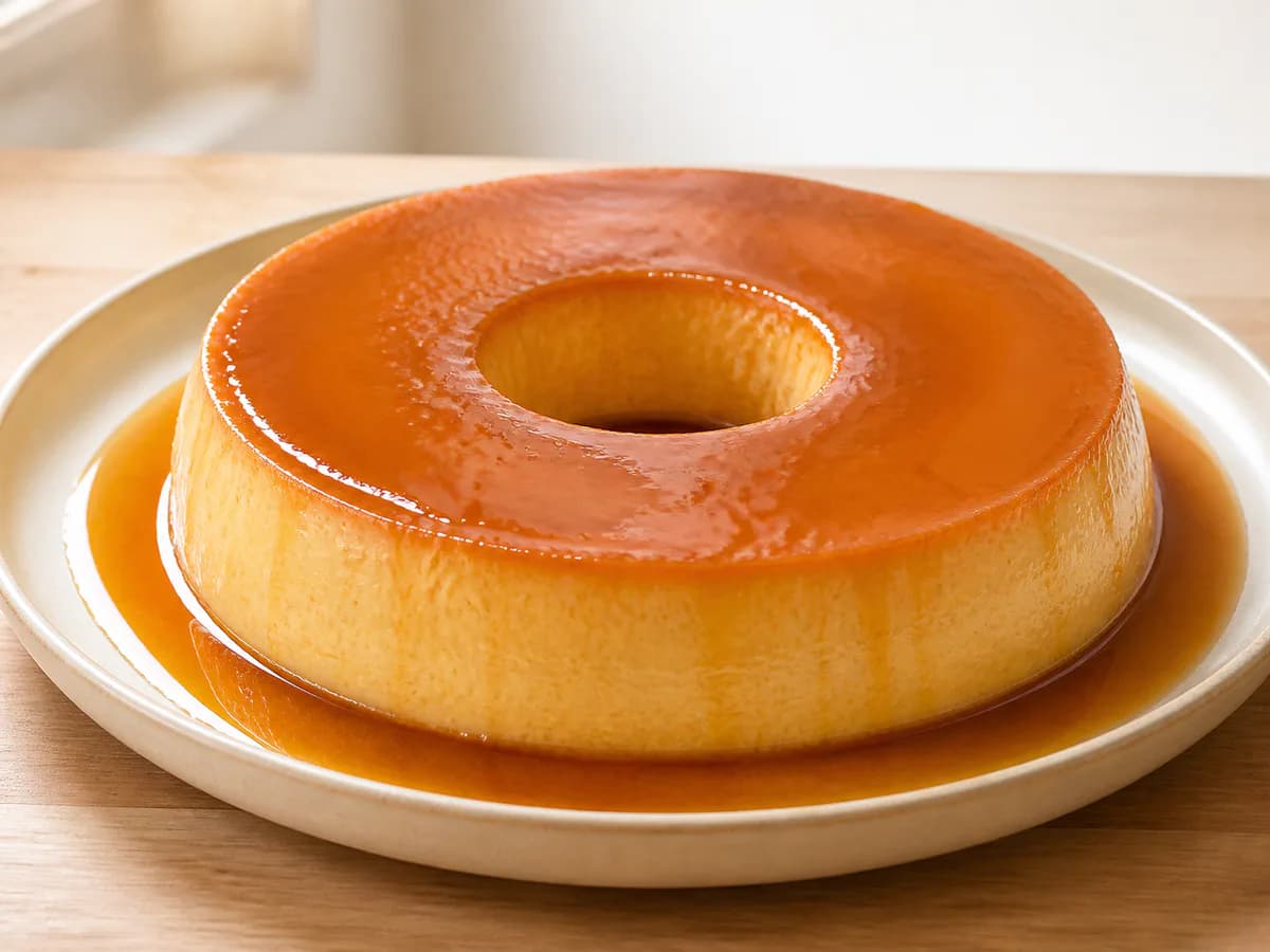 Pudim Delicioso de Leite Condensado