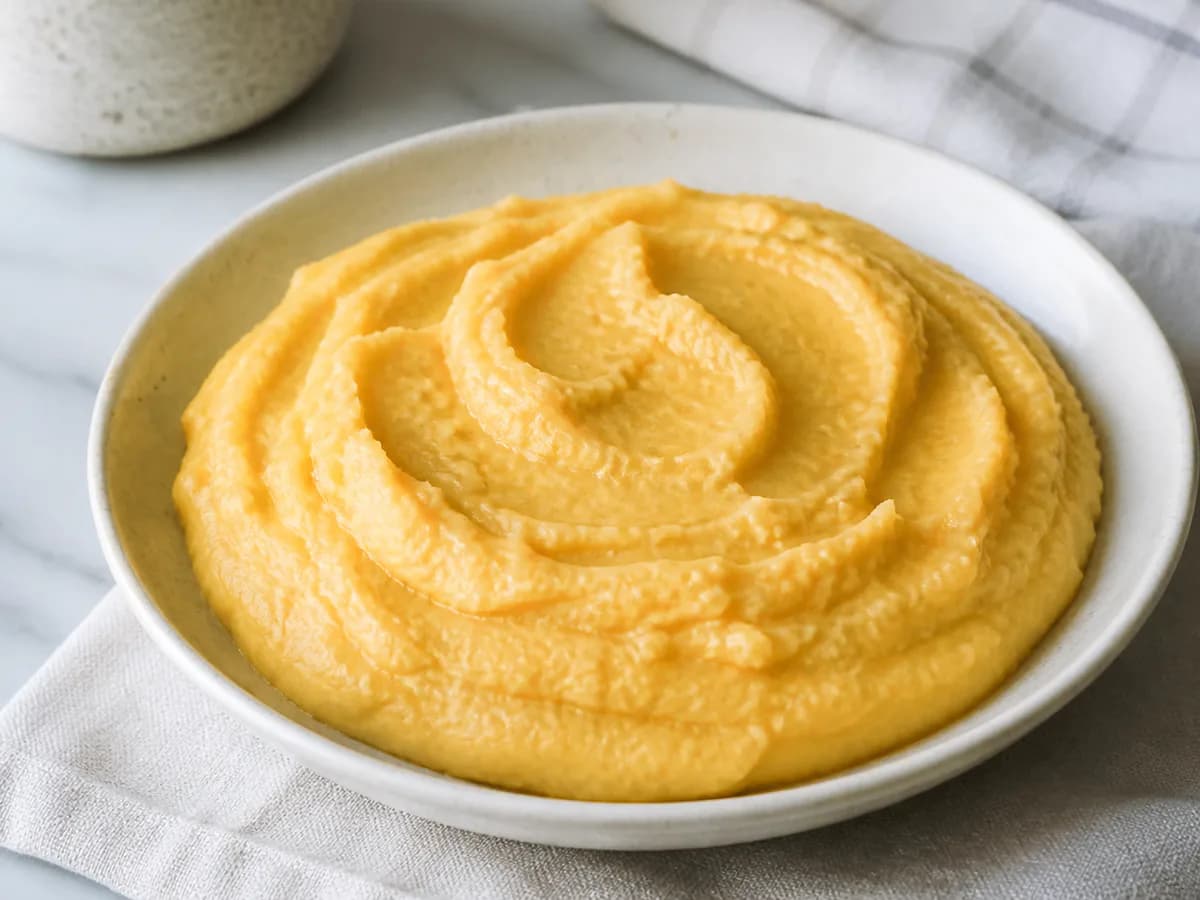 Puré de Batata e Cenoura Cremoso