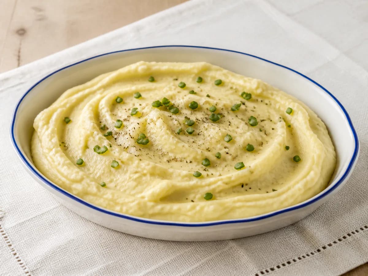 Puré de Batata Cremoso com Cebolinho