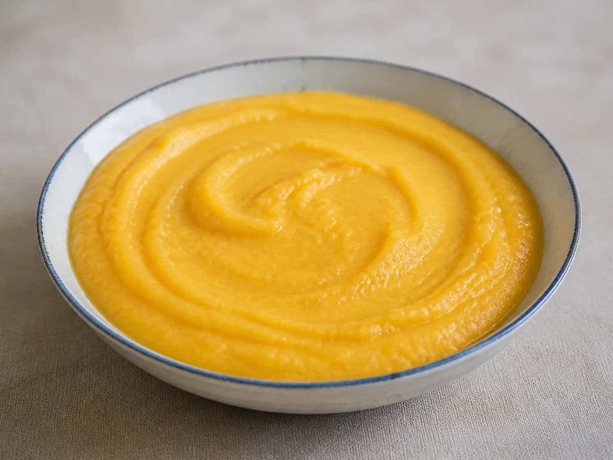 Puré de Couve-Flor e Cenoura