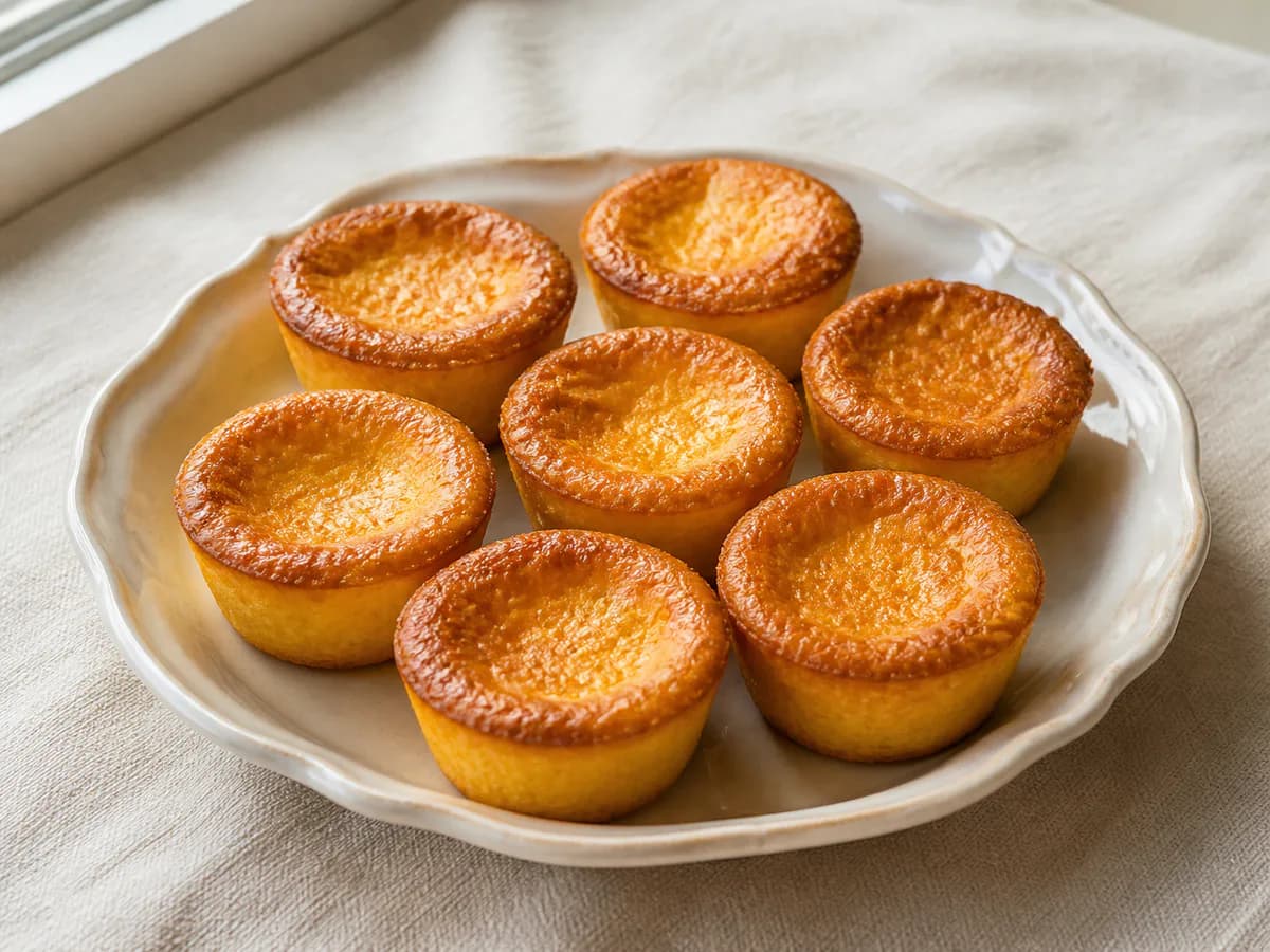 Queijadinhas de Queijo Hiper Fáceis