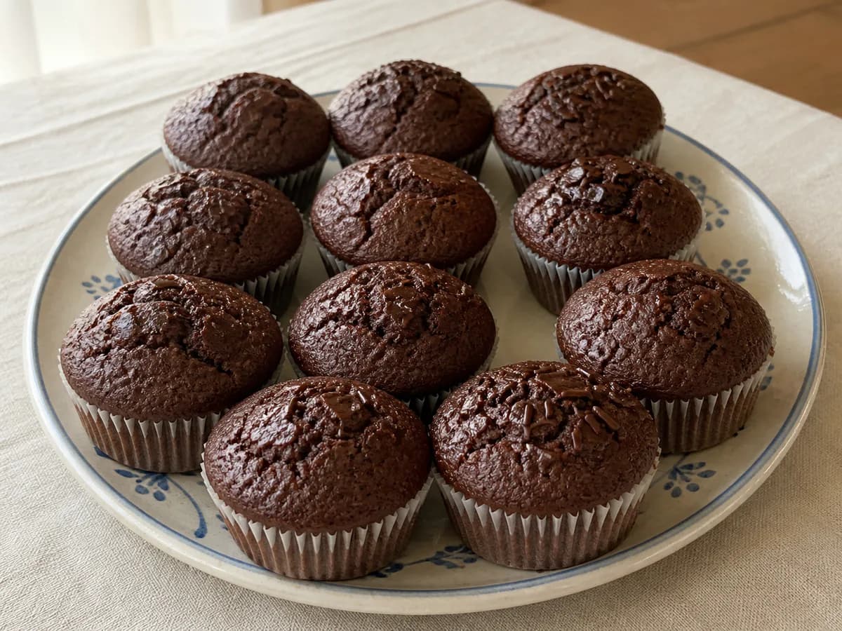 Queques de Chocolate Irresistíveis