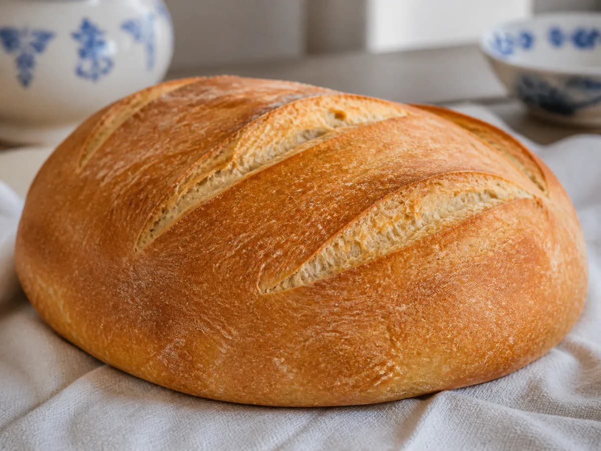 Pão Caseiro com Azeite e Açúcar