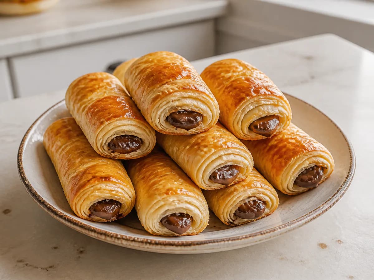 Rolinhos Doces de Nutella
