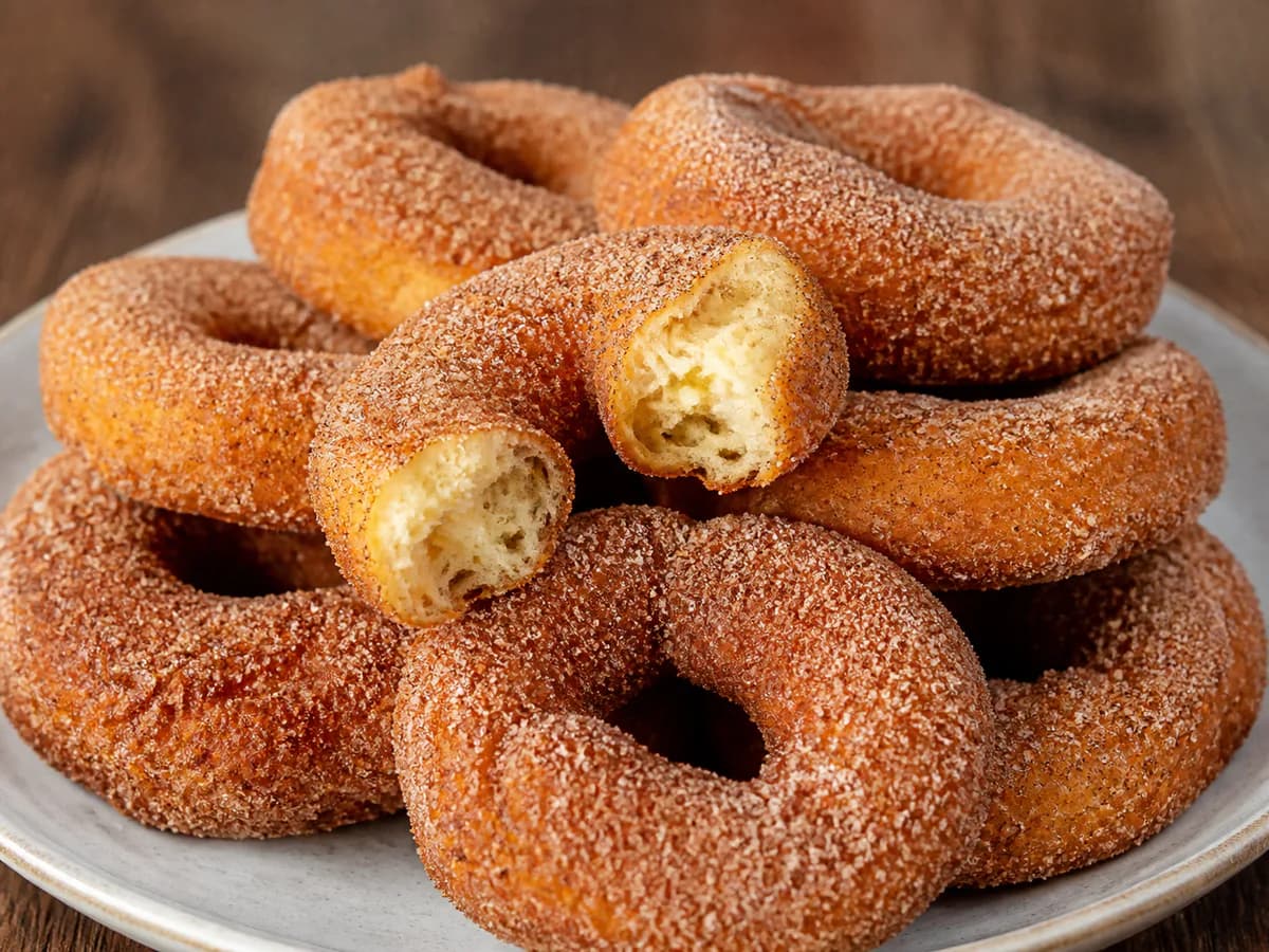 Pormenor de uma porção de Roscas Fritas