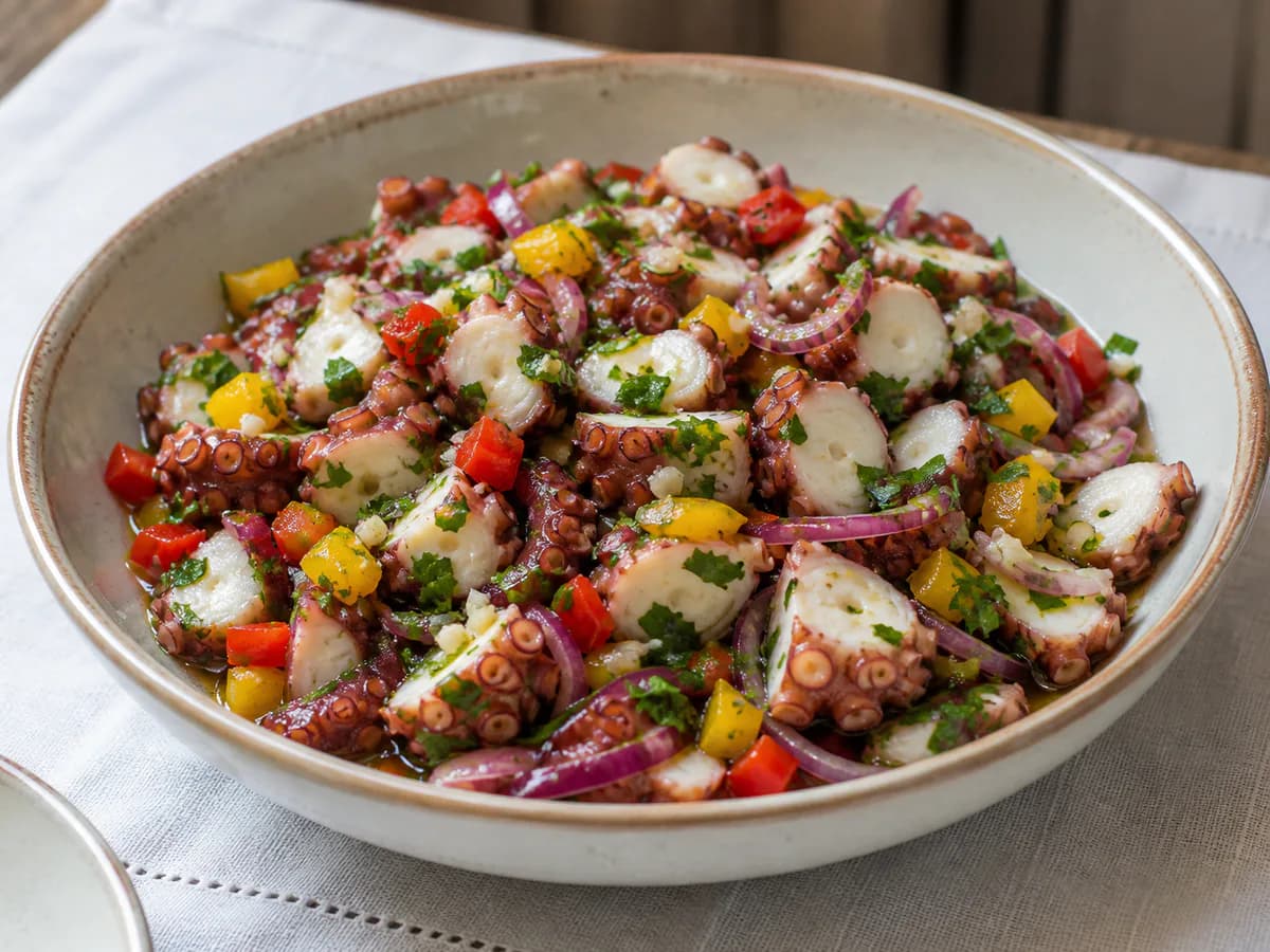 Salada de Polvo à Portuguesa