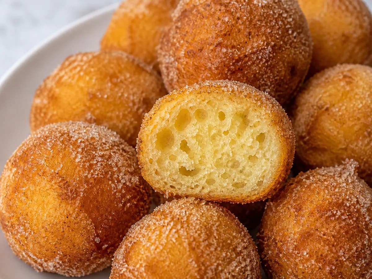 Pormenor de uma porção de Sonhos Simples