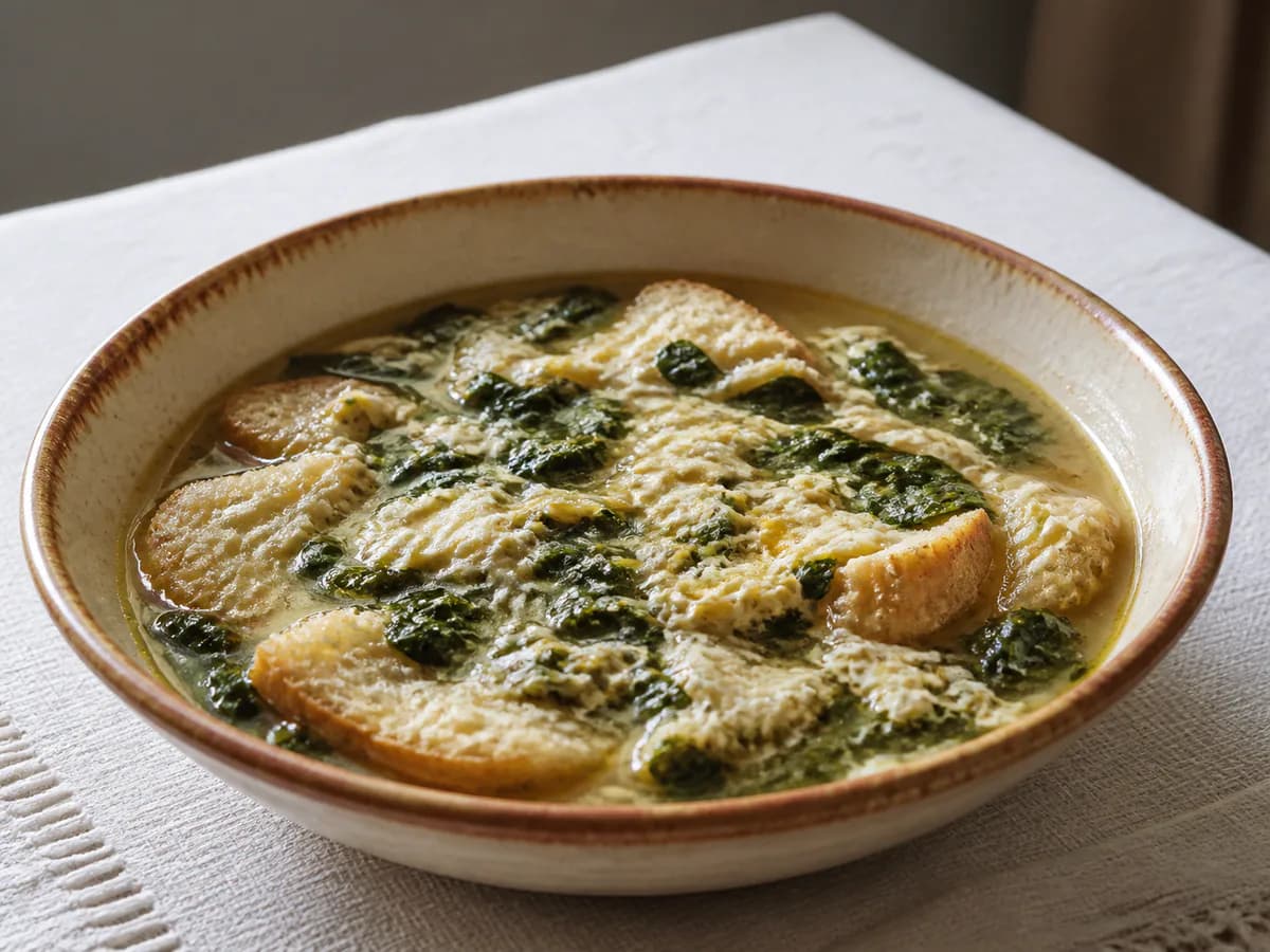 Sopa de Beldroegas à Alentejana