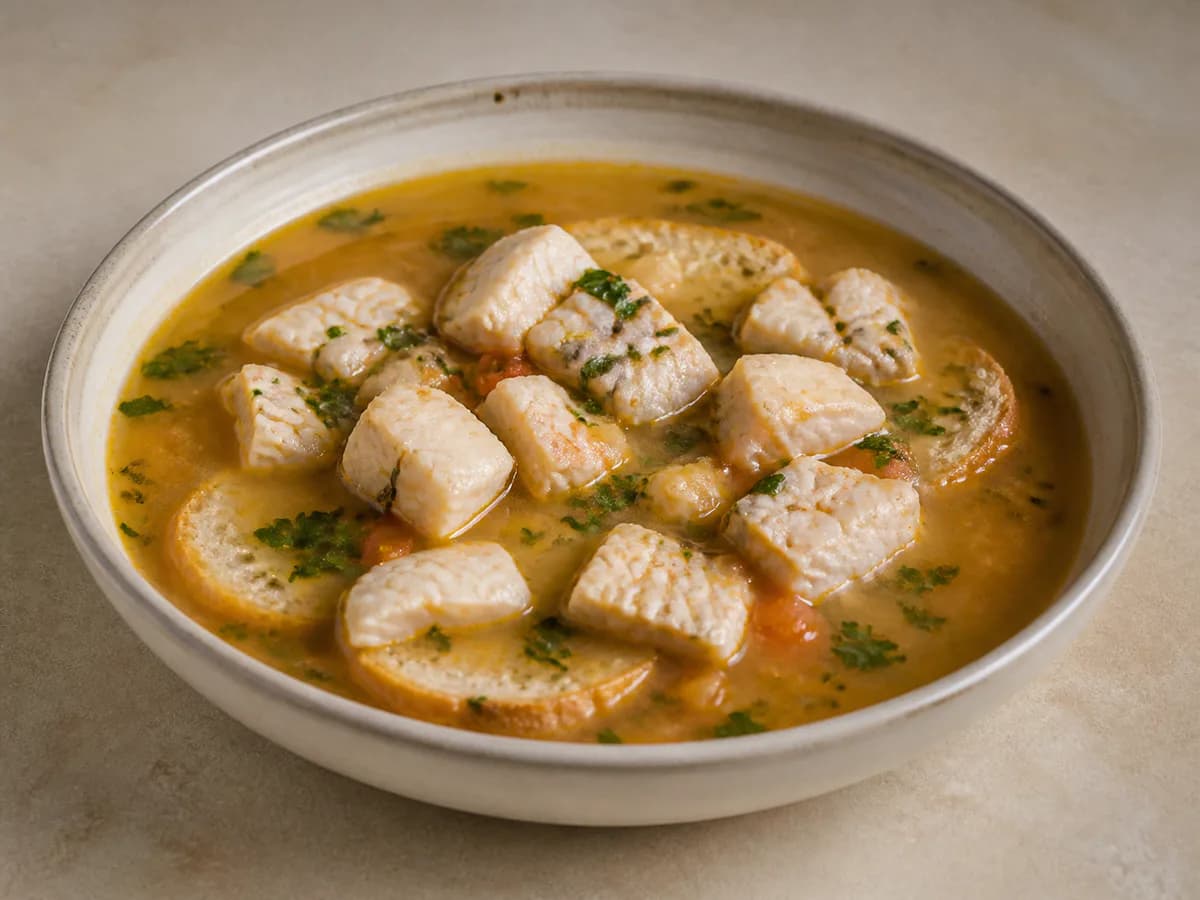 Sopa de Peixe à Moda Algarvia