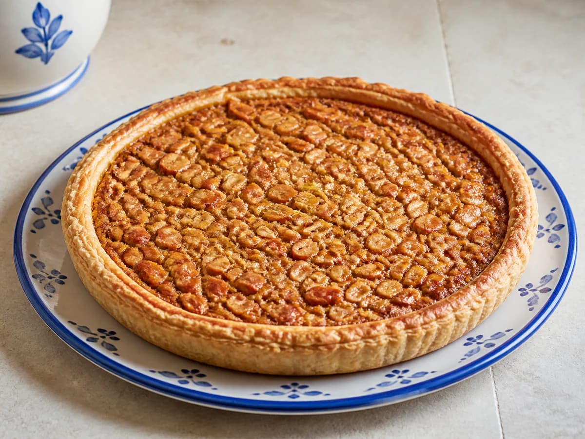 Tarte de Amêndoa com Limão