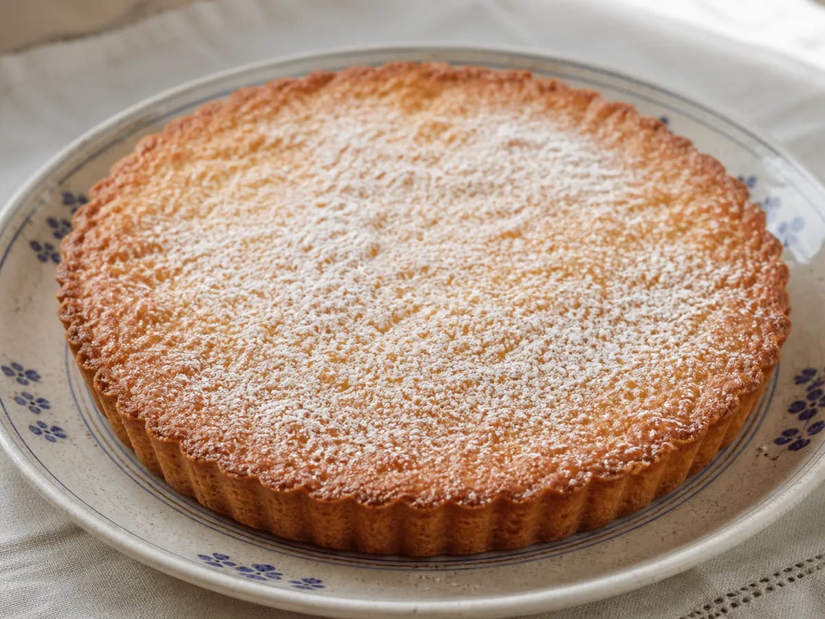 Tarte de Amêndoa Muito Fácil e Rápida de Fazer