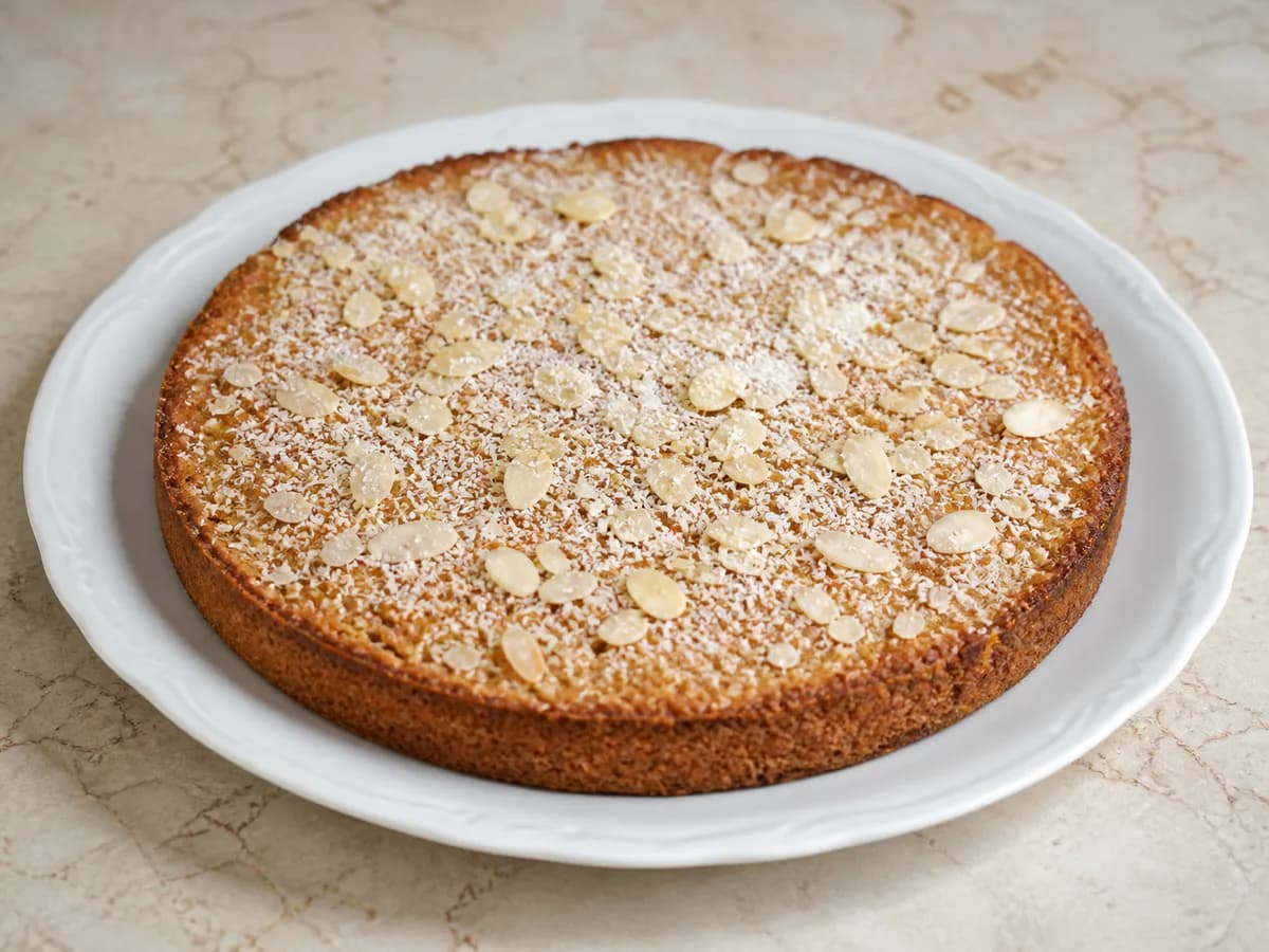 Tarte Saudável de Amêndoa Sem Açúcar, Manteiga ou Farinha de Trigo