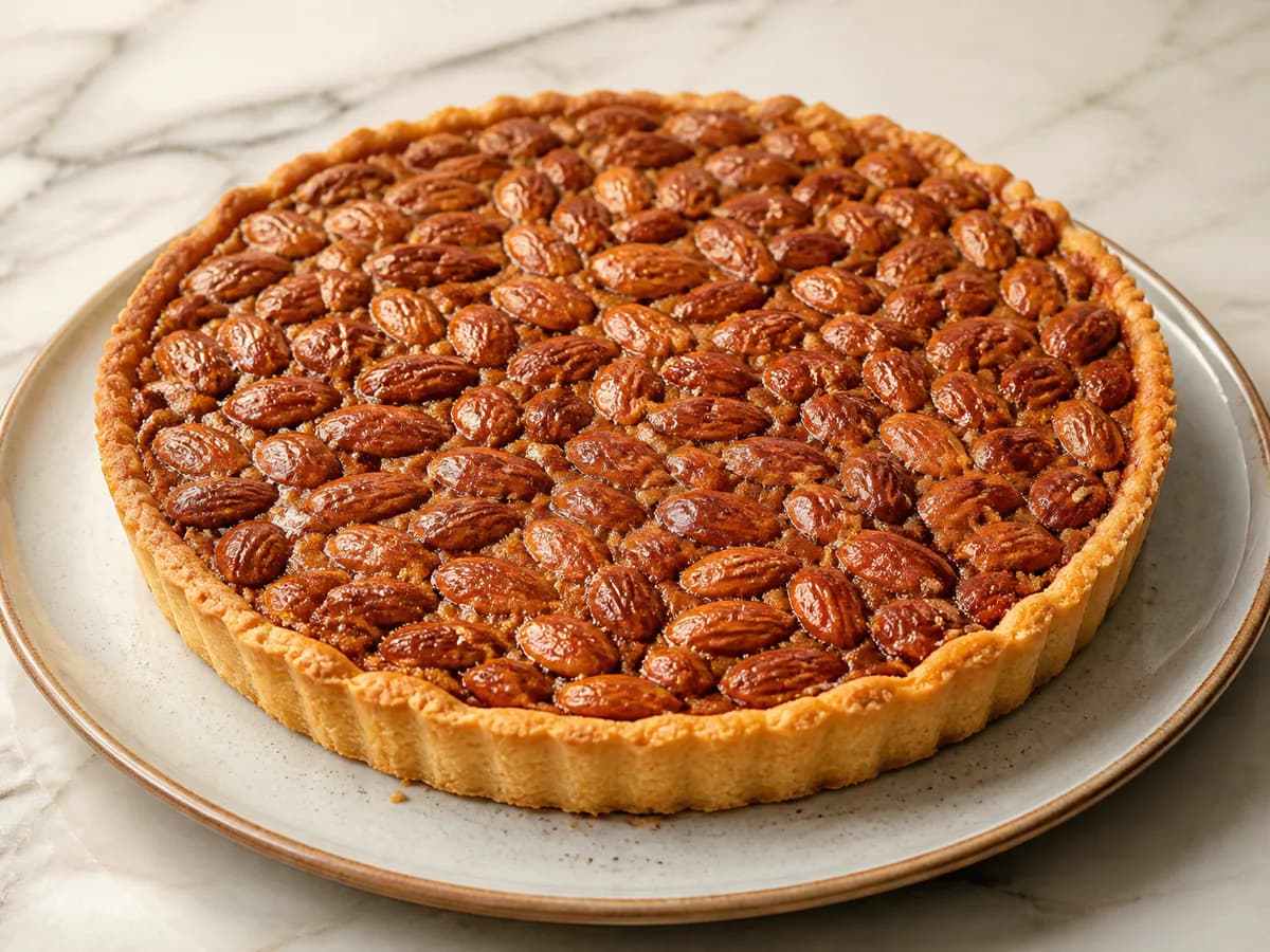 Tarte de Amêndoas Inteiras