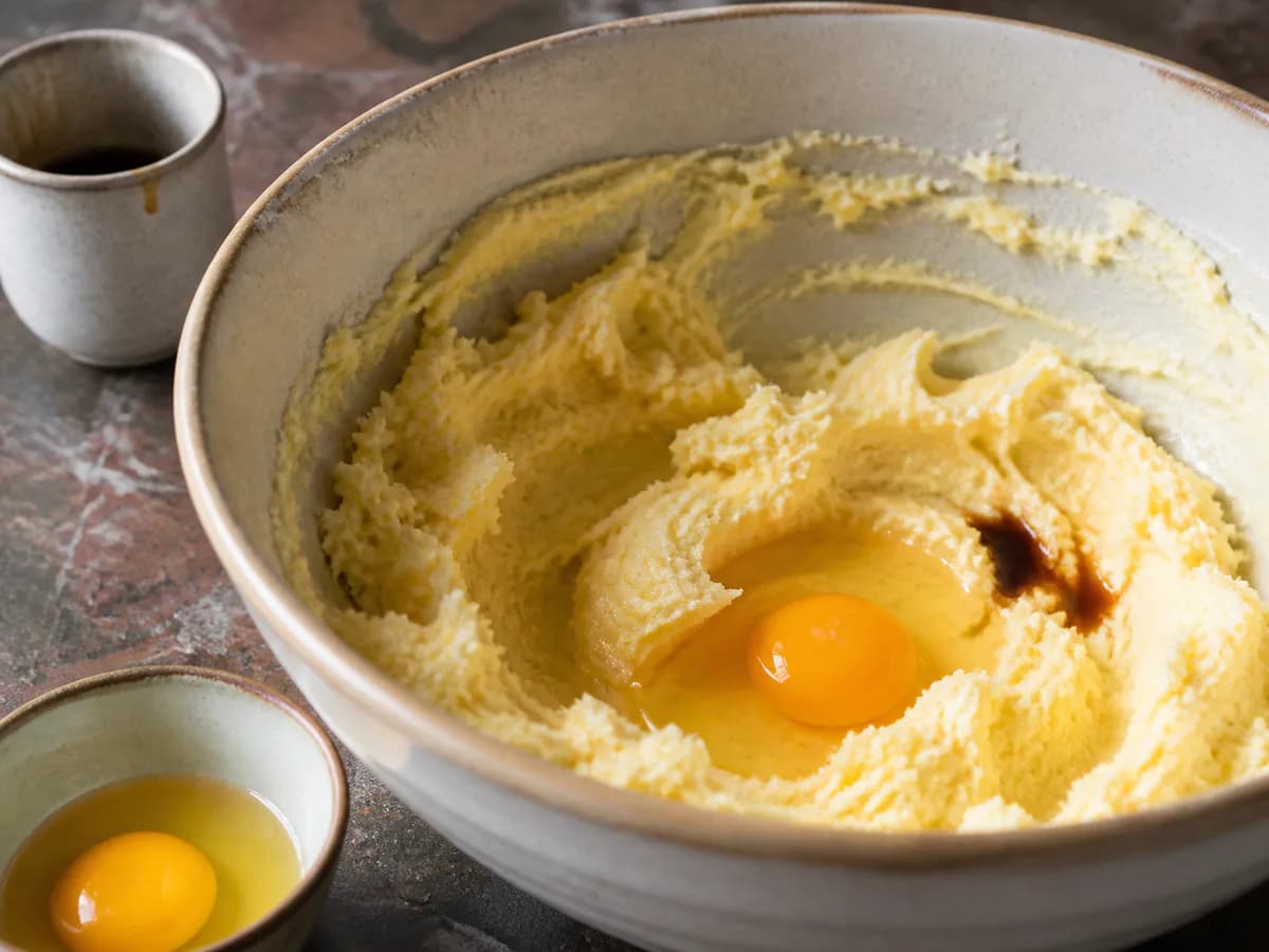 Preparação de Tarte de Ananás Caramelizada durante a confeção