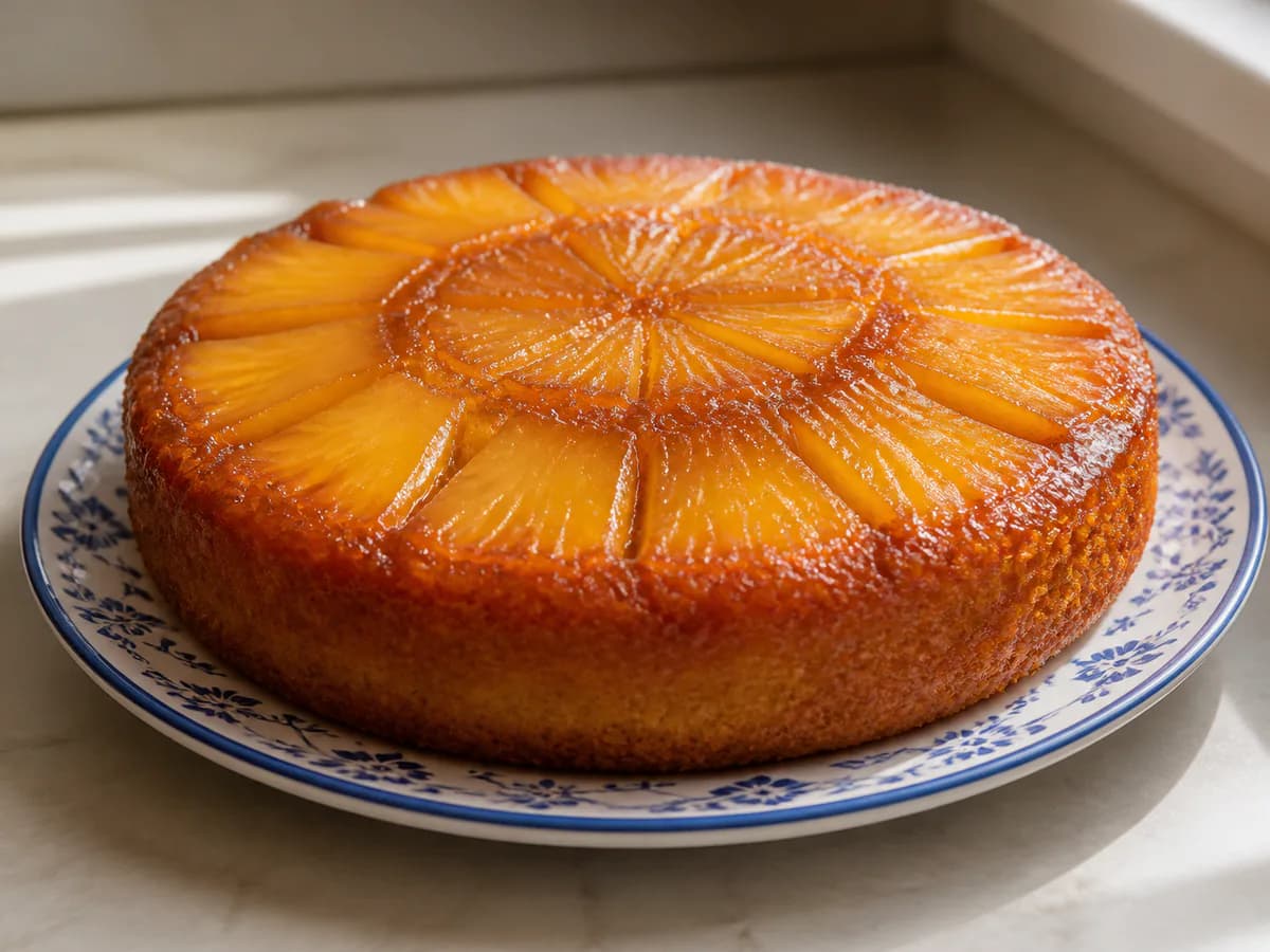 Tarte de Ananás Caramelizada